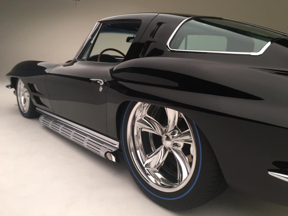 Black Corvette Bluelines