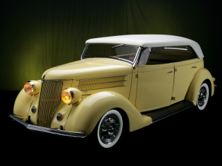 1936 Ford w/ White Wall Tires